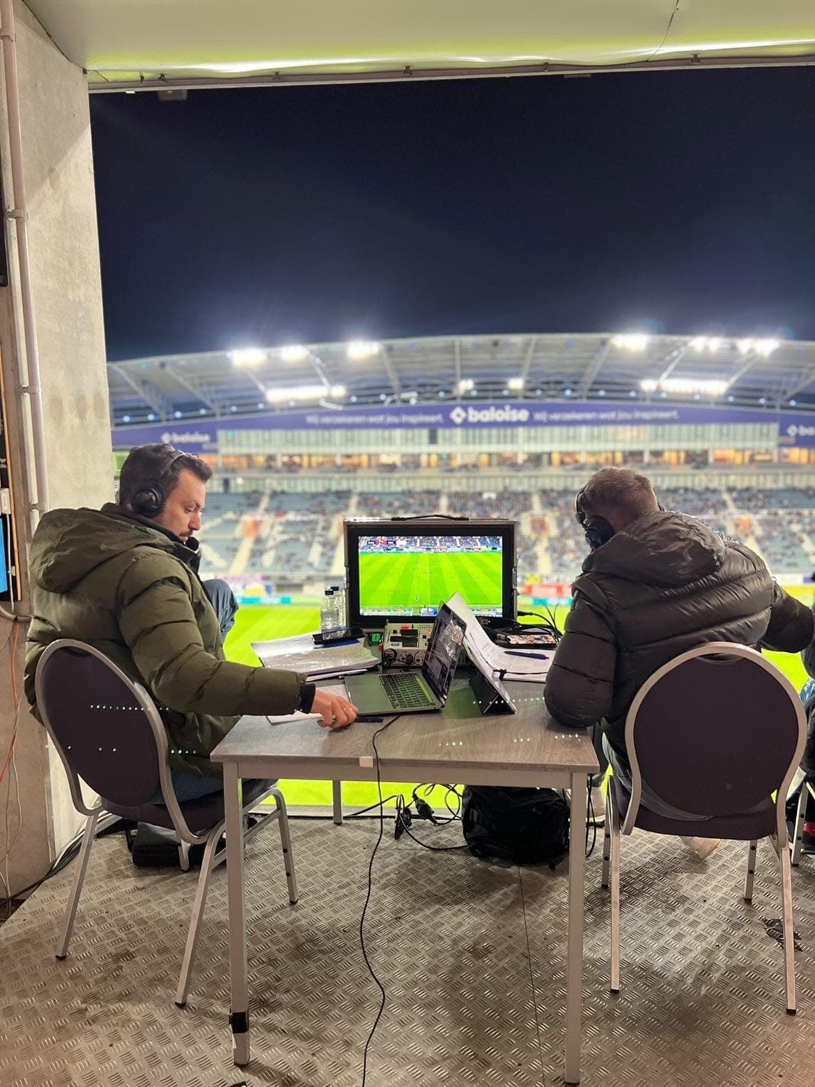 Nicolas De Brabander als commentator bij AA Gent